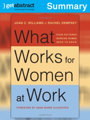 cover image of What Works for Women at Work (Summary)